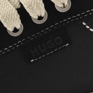 Image number 4 for HUGO Blue Low Top Tennis Trainers Black