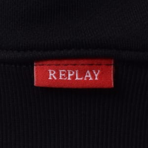 Image number 4 for Replay Crew Neck Sweatshirt Navy