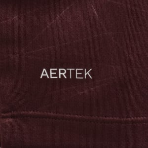 Image number 4 for Castore Lightweight Quarter Zip T Shirt Burgundy