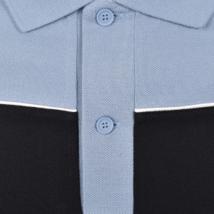 Image number 4 for Lacoste Logo Polo T Shirt Blue