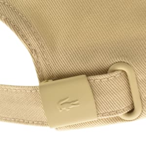Image number 4 for Lacoste Baseball Cap Beige