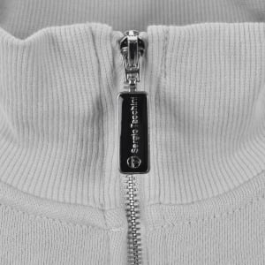 Image number 4 for Sergio Tacchini Damarindo Zip Sweatshirt Grey