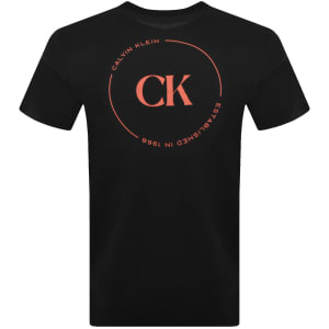 Image number 5 for Calvin Klein Graphic T Shirt Black