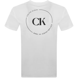 Image number 5 for Calvin Klein Graphic T Shirt White