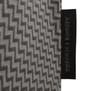Image number 4 for Armani Exchange Patterned Polo T Shirt Grey
