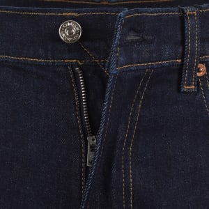 Image number 5 for Calvin Klein Jeans Straight Fit Jeans Dark Blue