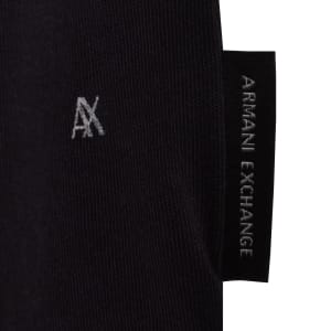 Image number 4 for Armani Exchange Polo T Shirt Navy