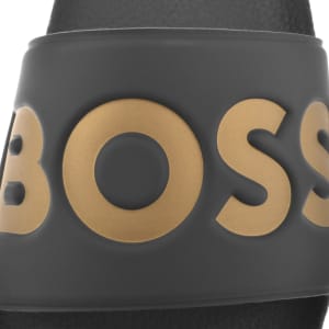 Image number 4 for BOSS Aryeh Sliders Black