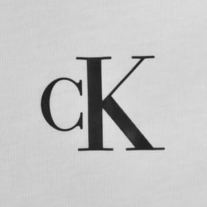 Image number 4 for Calvin Klein Jeans Monologo T Shirt White