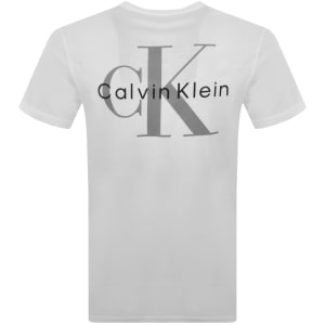 Image number 5 for Calvin Klein Jeans Monologo T Shirt White