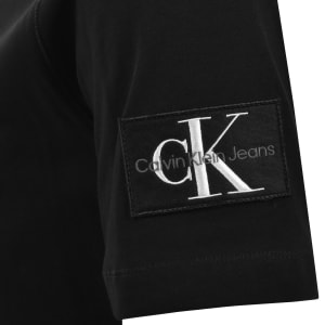 Image number 4 for Calvin Klein Jeans Badge T Shirt Black