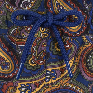 Image number 4 for Pretty Green Paisley Swim Shorts Blue