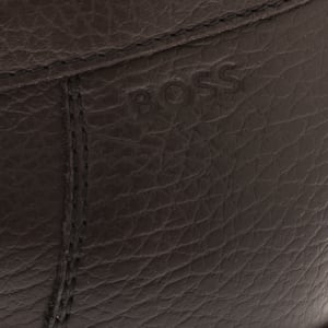 Image number 4 for BOSS Tevan Leather Moccasins Brown