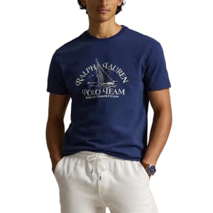 Image number 4 for Ralph Lauren Sailing T Shirt Blue