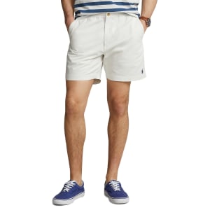 Image number 5 for Ralph Lauren Classic Fit Prepster Shorts White