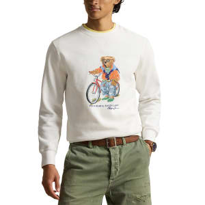 Image number 4 for Ralph Lauren Bear Sweatshirt White