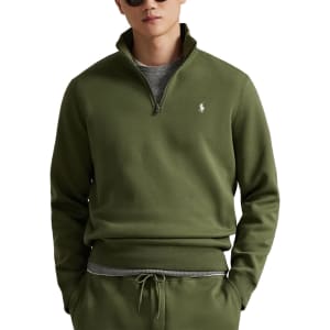 Image number 5 for Ralph Lauren Quarter Zip Sweatshirt Green