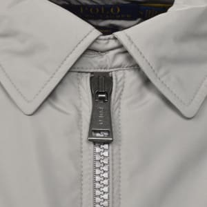 Image number 4 for Ralph Lauren Windbreaker Jacket Grey