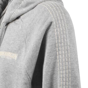 Image number 4 for True Religion Full Zip Hoodie Grey