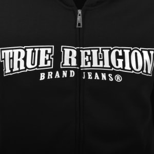 Image number 4 for True Religion Full Zip Hoodie Black
