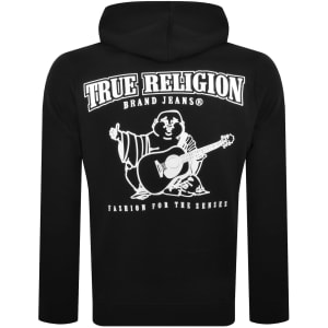 Image number 5 for True Religion Full Zip Hoodie Black