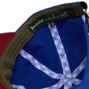 Image number 4 for Barbour X Paul Smith Cap Royal Blue