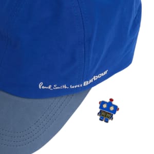 Image number 5 for Barbour X Paul Smith Cap Royal Blue