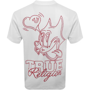 Image number 5 for True Religion Cat T Shirt White