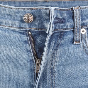 Image number 5 for Calvin Klein Slim Straight Jeans Blue