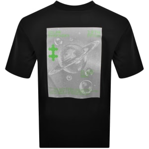 Image number 5 for HUGO Blue Nufotee T Shirt Black