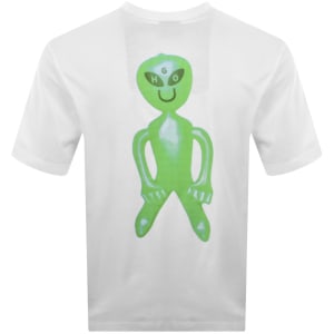 Image number 5 for HUGO Blue Nufotee T Shirt White