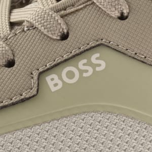 Image number 4 for BOSS Parkour L Runner Trainers Beige
