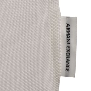 Image number 5 for Armani Exchange Polo T Shirt Off White