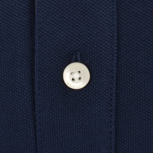Image number 4 for Tommy Hilfiger Contrast Collar Polo Carbon Navy