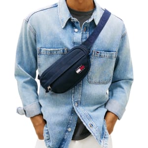 Image number 5 for Tommy Jeans Daily Waist Bag Navy