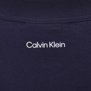 Image number 4 for Calvin Klein Jeans Logo T Shirt Navy