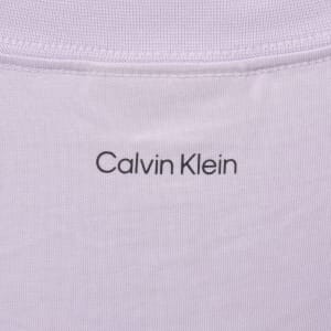 Image number 4 for Calvin Klein Jeans Logo T Shirt Lilac