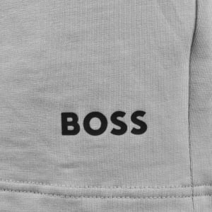 Image number 4 for BOSS Unique Jersey Shorts Grey