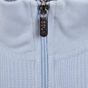 Image number 5 for BOSS Full Zip Sweatshirt Jacket Blue