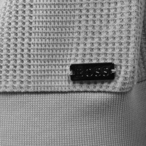 Image number 4 for BOSS Full Zip Sweatshirt Jacket Grey