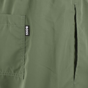 Image number 4 for BOSS Swordfish Swim Shorts Green