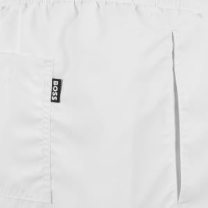 Image number 4 for BOSS Swordfish Swim Shorts White