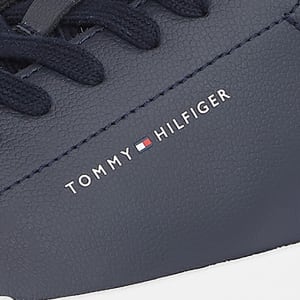 Image number 4 for Tommy Hilfiger Court Trainers Navy