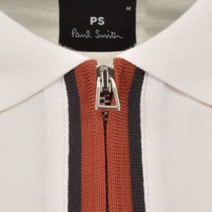 Image number 4 for Paul Smith Regular Fit Zip Polo White