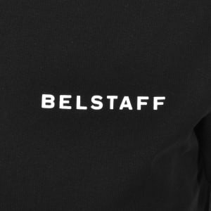 Image number 4 for Belstaff Relaxed Fit Border T Shirt Black
