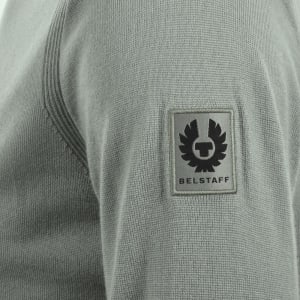 Image number 4 for Belstaff Kerrigan Knit Jumper Green