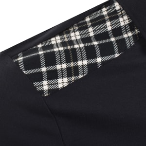 Image number 4 for Lyle And Scott Check Panelled Polo T Shirt Navy