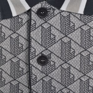 Image number 4 for Lacoste Logo Polo T Shirt Grey