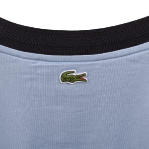Image number 4 for Lacoste Badge Logo T Shirt Blue