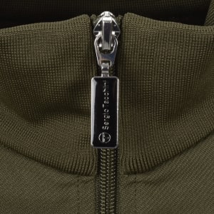 Image number 4 for Sergio Tacchini Locchi Track Top Khaki